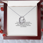 To My Granddaughter – Forever Love Necklace