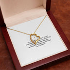 To My Granddaughter – Forever Love Necklace