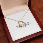 50th Birthday Gift – Forever Love Necklace
