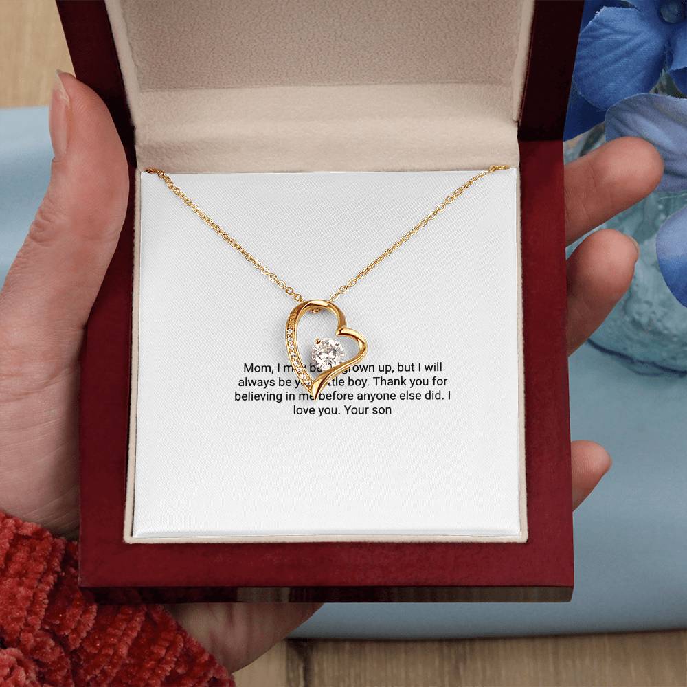 To My Mom From Son – Forever Love Necklace