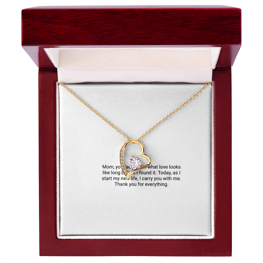 Mother of the Bride – Forever Love Necklace
