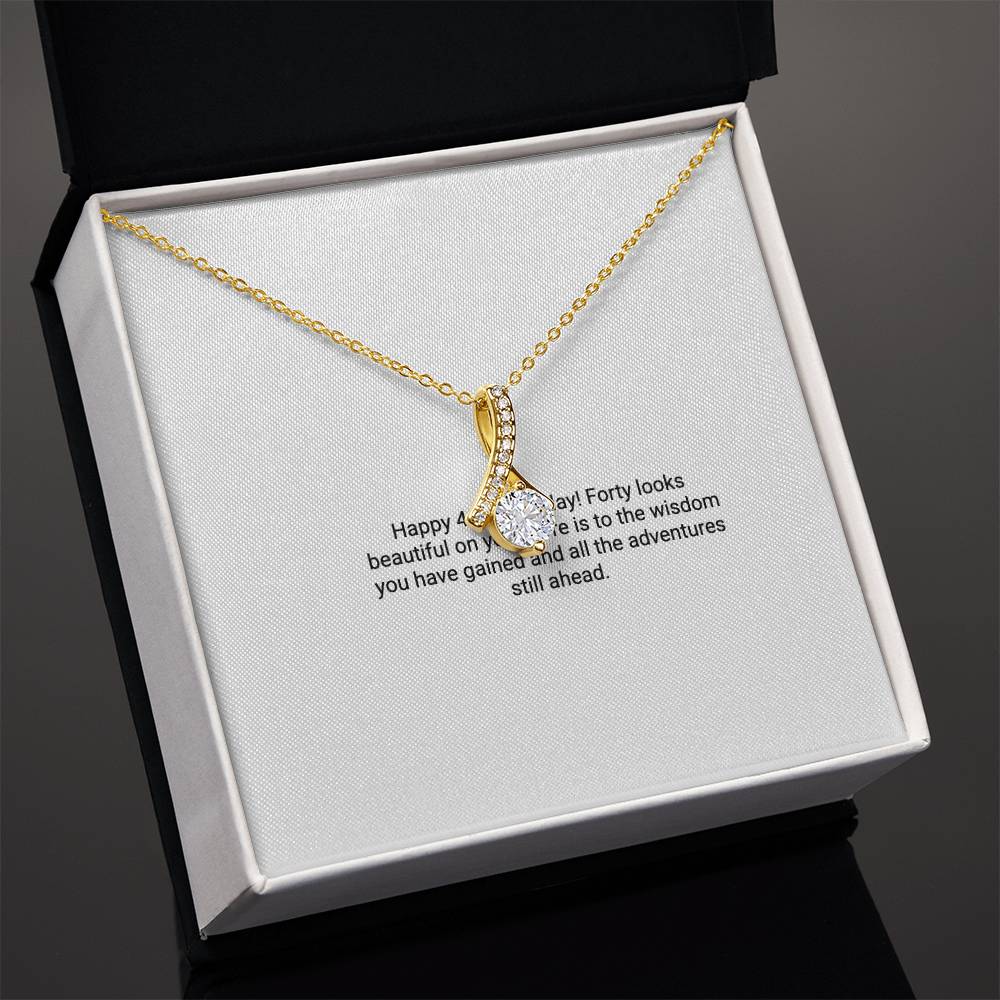 40th Birthday Gift – Alluring Beauty Necklace