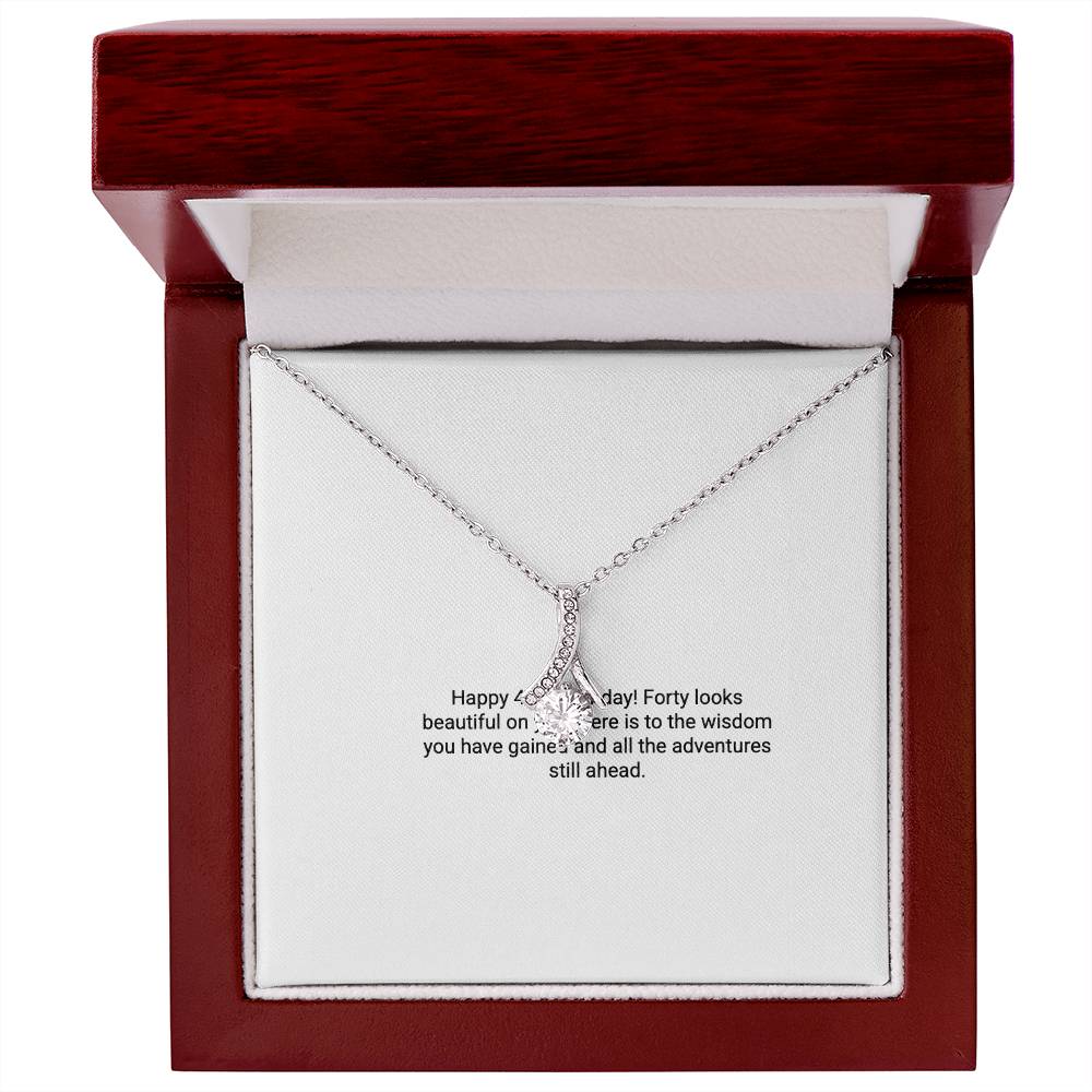 40th Birthday Gift – Alluring Beauty Necklace
