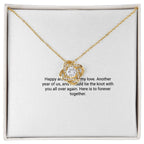 Anniversary Gift for Wife – Love Knot Necklace