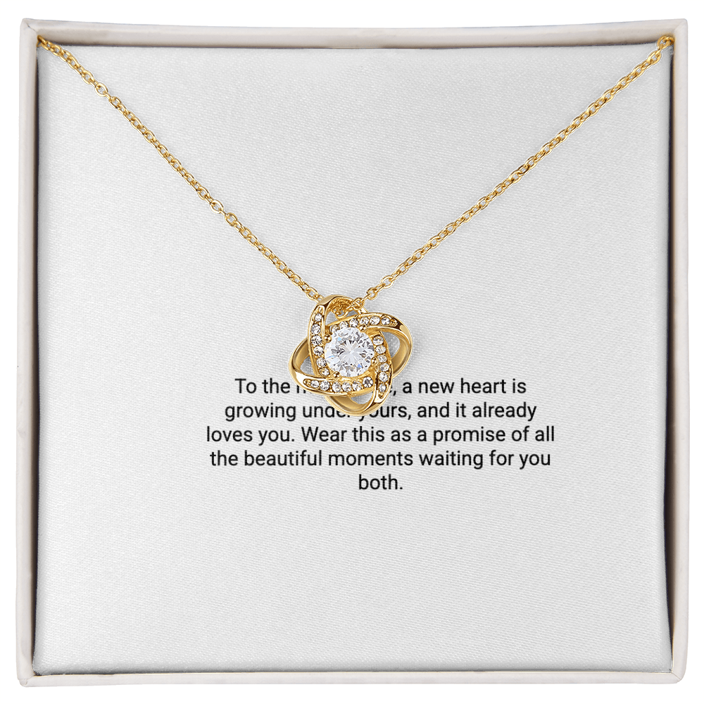 Mom To Be – Love Knot Necklace