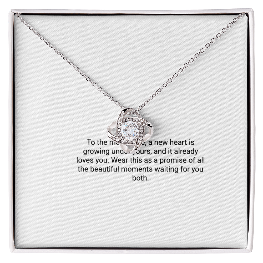 Mom To Be – Love Knot Necklace