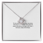 To My Soulmate – Love Knot Necklace