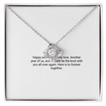 Anniversary Gift for Wife – Love Knot Necklace