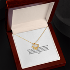 To My Mom From Daughter – Love Knot Necklace