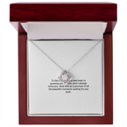 Mom To Be – Love Knot Necklace