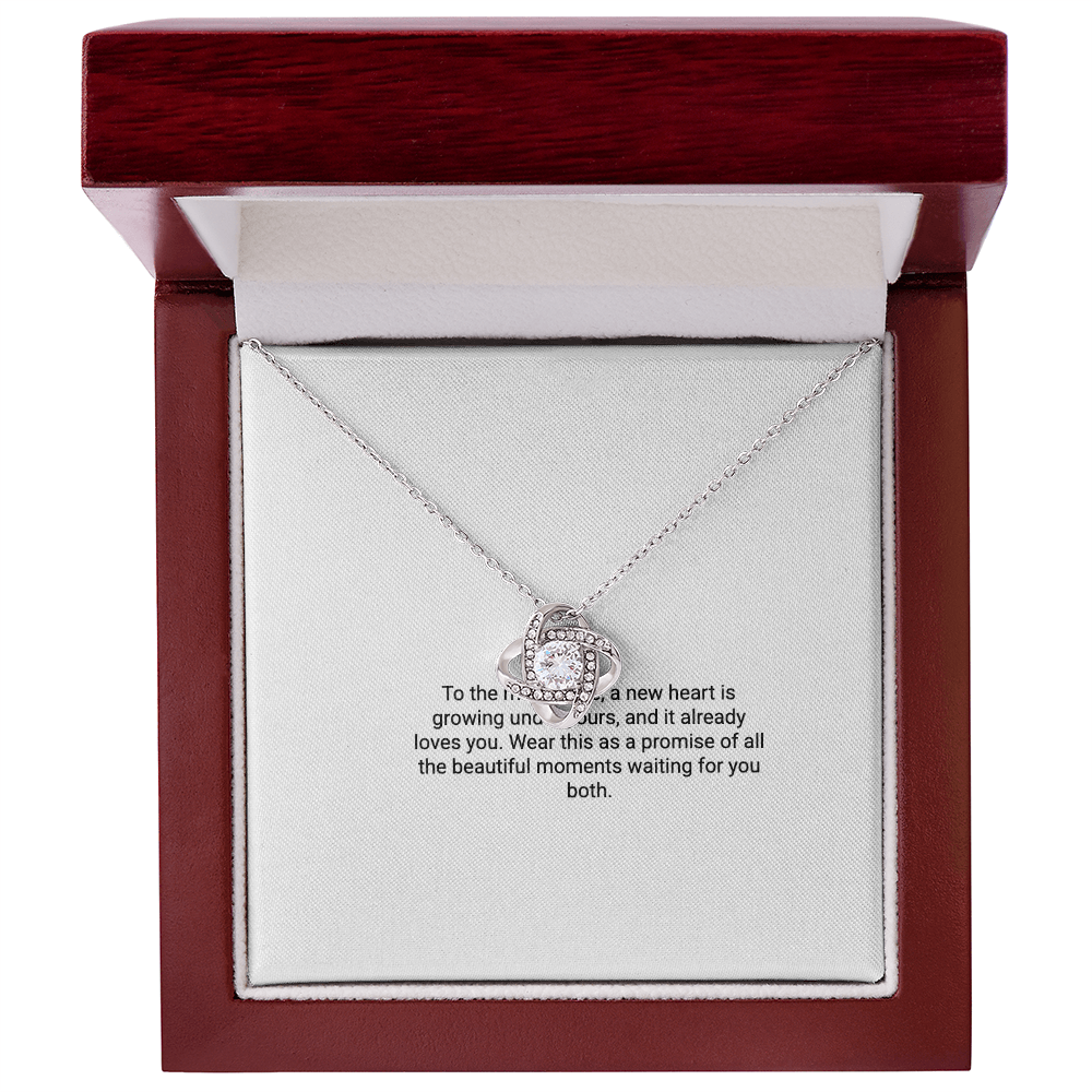 Mom To Be – Love Knot Necklace