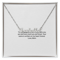 To My Daughter – Custom Name Necklace