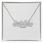 To My Daughter – Custom Name Necklace