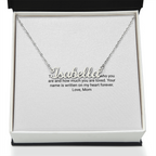 To My Daughter – Custom Name Necklace