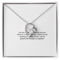 To My Bonus Mom – Forever Love Necklace