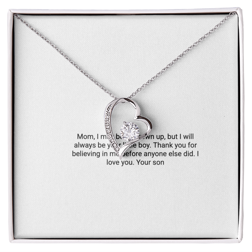 To My Mom From Son – Forever Love Necklace