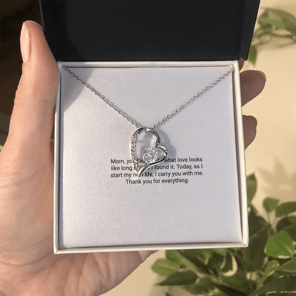 Mother of the Bride – Forever Love Necklace