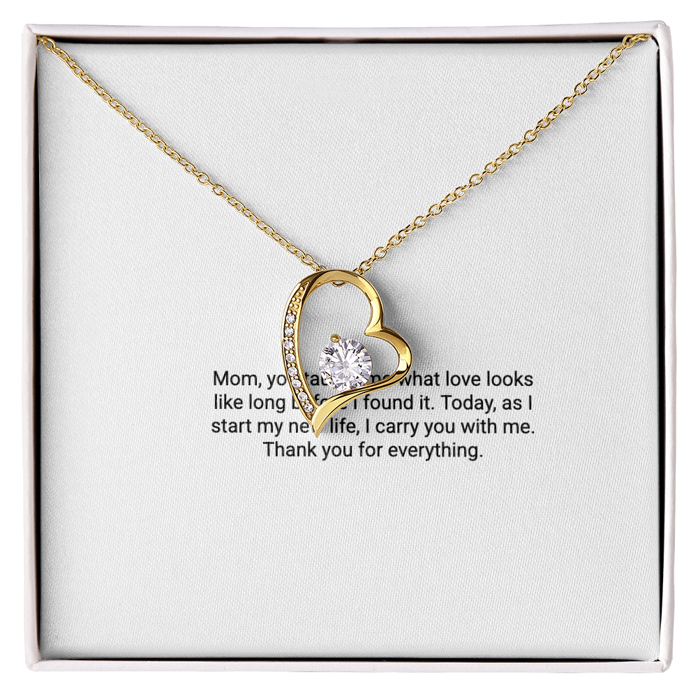 Mother of the Bride – Forever Love Necklace