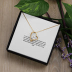 To My Daughter From Dad – Forever Love Necklace
