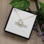 50th Birthday Gift – Forever Love Necklace