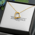 50th Birthday Gift – Forever Love Necklace